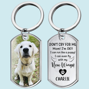 Ne pleure pas pour moi, je vais bien ! - Télécharger une image - Porte-clés personnalisé