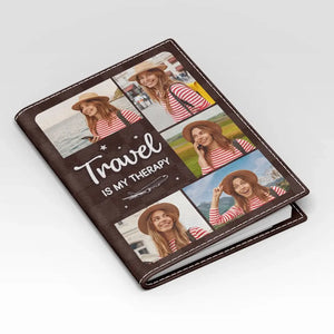 Photo personnalisée : prenez des photos de vos vols, pas de vos émotions ! Étui de passeport personnalisé, porte-passeport, cadeau de vacances, cadeau pour les amoureux du voyage d'aventure.