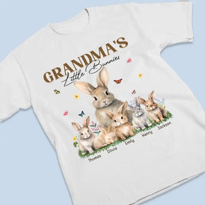 Le petit lapin de grand-mère - T-shirt unisexe personnalisé, sweat à capuche, sweat-shirt - Fête des Mères, cadeau pour maman, grand-mère
