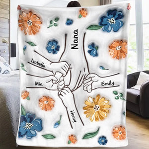 Maman, tu es mon héroïne - Couverture familiale personnalisée avec effet gonflable 3D - Cadeau pour la fête des mères, maman, grand-mère