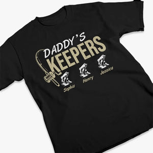 Le meilleur papa du monde m'appartient - T-shirt unisexe personnalisé, sweat à capuche, sweat-shirt - Fête des pères, cadeau pour papa, grand-père