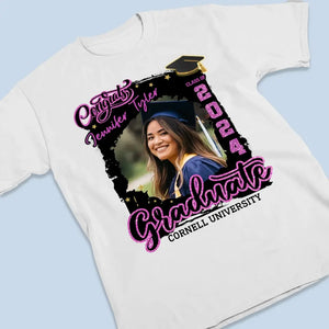 Photo personnalisée Soyez audacieux, soyez courageux, soyez le meilleur - T-shirt unisexe personnalisé, sweat à capuche, sweat-shirt personnalisé pour la famille - Cadeau de remise de diplôme pour les membres de la famille, les frères et sœurs
