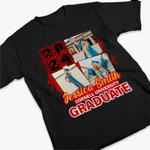 Photo personnalisée Tous nos rêves peuvent devenir réalité - T-shirt unisexe personnalisé, sweat à capuche, sweat-shirt personnalisé pour la famille - Cadeau de remise de diplôme pour les membres de la famille, les frères et sœurs