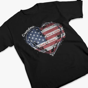 Il faut un grand cœur pour tenir nos petites mains - T-shirt unisexe personnalisé, sweat à capuche, sweat-shirt - Cadeau pour maman, grand-mère