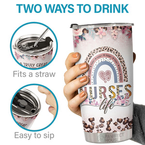 Une infirmière vraiment formidable est difficile à trouver et impossible à oublier - Tumbler - Appréciation, remise de diplôme, retraite, cadeau de remerciement pour une infirmière, cadeau de la semaine des infirmières, vie d'infirmière