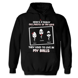 This Is The Photo Of My Kids - Family Personalized Custom Unisex T-shirt, Hoodie, Sweatshirt - Father's Day, Birthday Gift For Dad