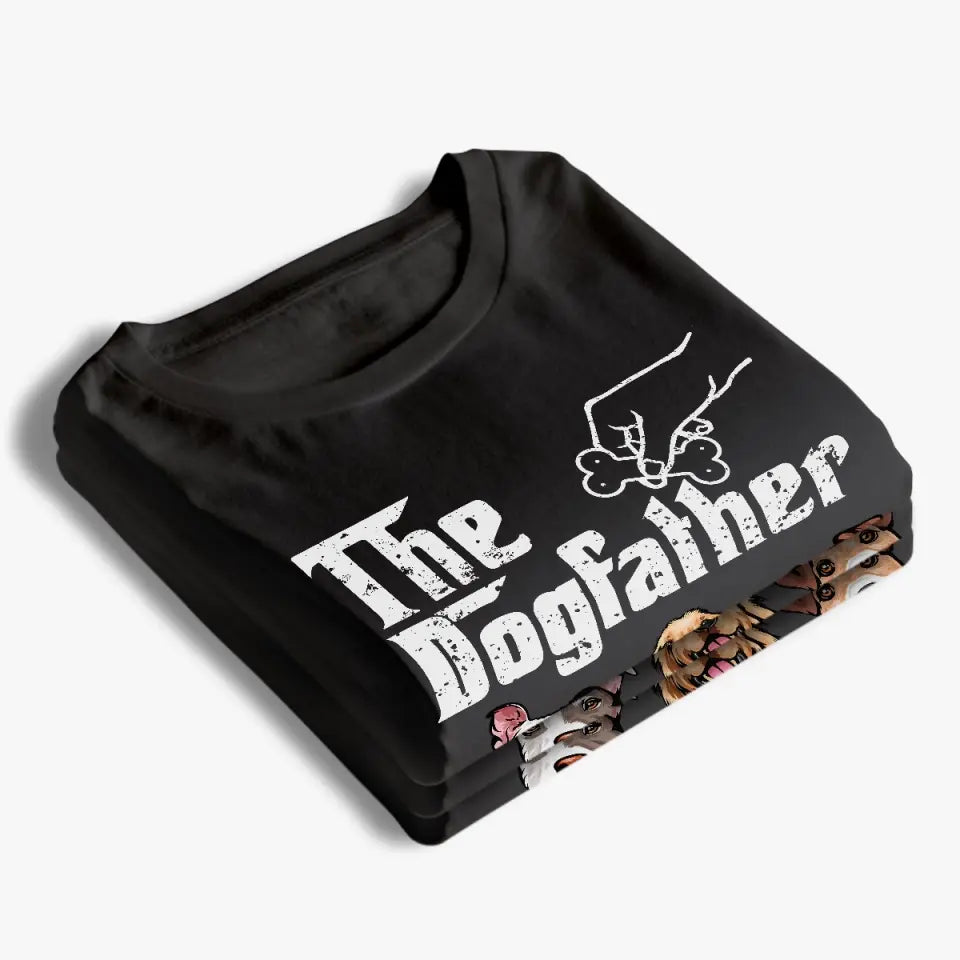 Le meilleur papa de chien - T-shirt unisexe personnalisé, sweat à capuche, sweat-shirt - Fête des pères, cadeau pour les propriétaires d'animaux et les amoureux des animaux