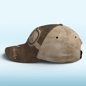 Les meilleurs papas sont promus grand-père - Casquette personnalisée pour la famille, casquette classique à imprimé intégral - Fête des pères, cadeau pour papa et grand-père