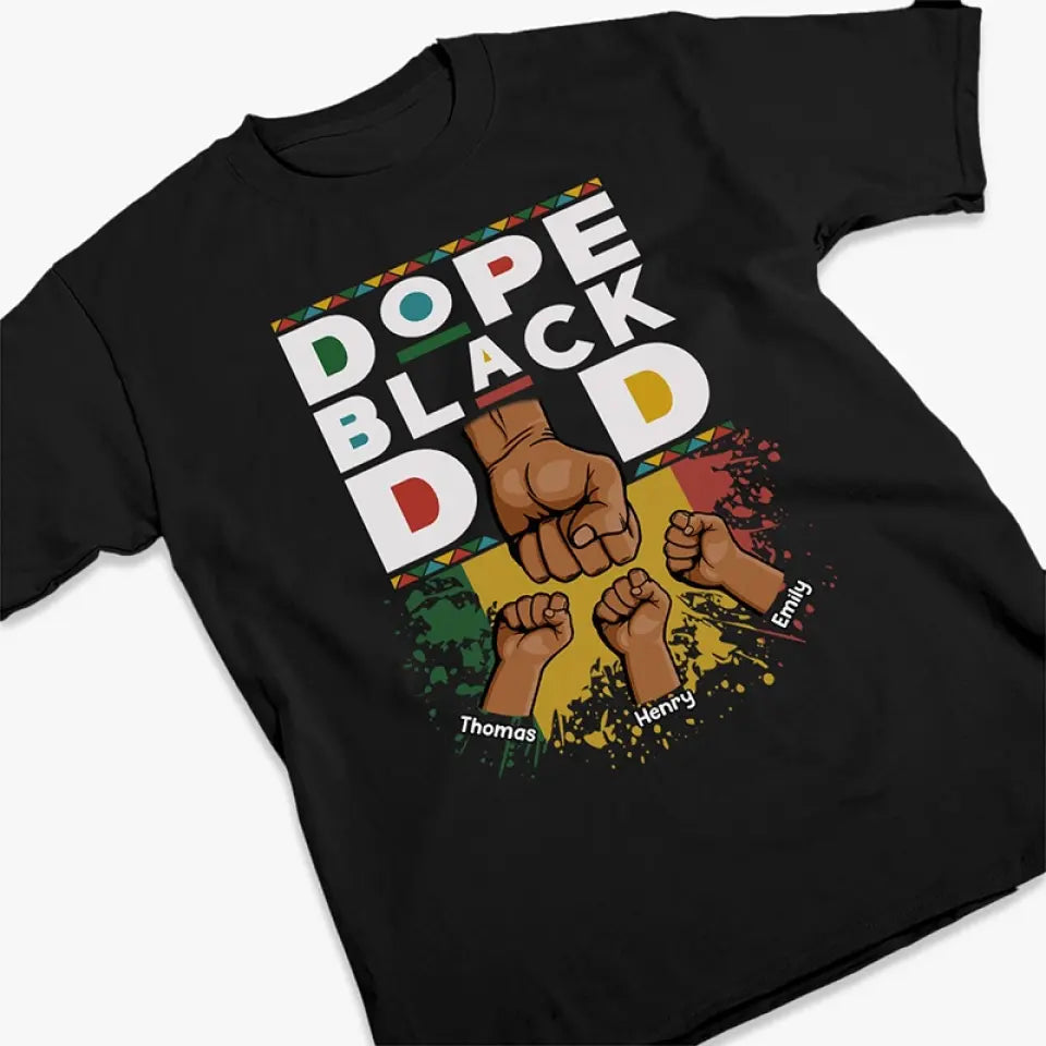 Nous sommes forts, attentionnés et gentils - T-shirt unisexe personnalisé pour la famille, sweat à capuche, sweat-shirt - Fête des pères, cadeau pour papa, grand-père