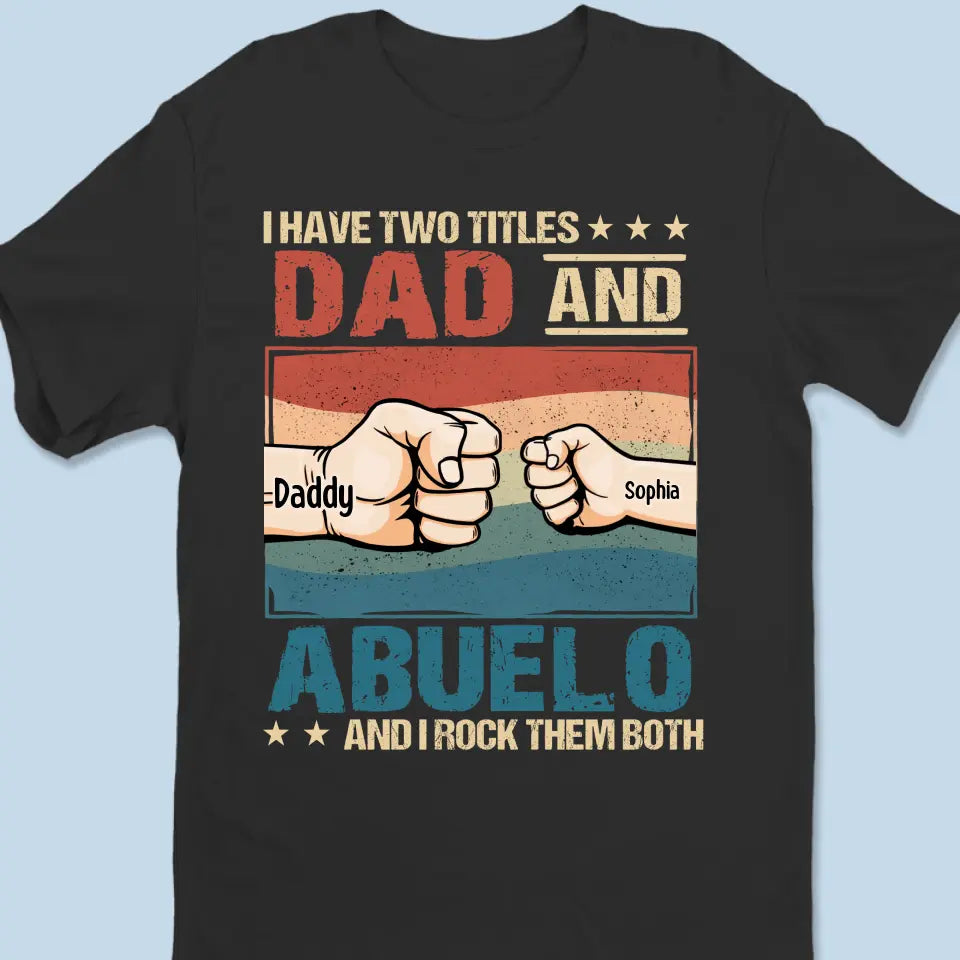 La famille est la famille - T-shirt unisexe personnalisé, sweat à capuche, sweat-shirt - Fête des pères, cadeau pour papa, grand-père