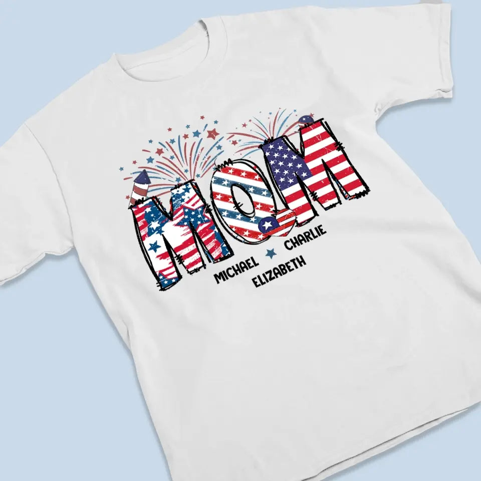 L'un des mots les plus doux que j'aie jamais entendu est "Nana" - T-shirt unisexe personnalisé, sweat à capuche, sweat-shirt - 4 juillet, cadeau pour maman, grand-mère