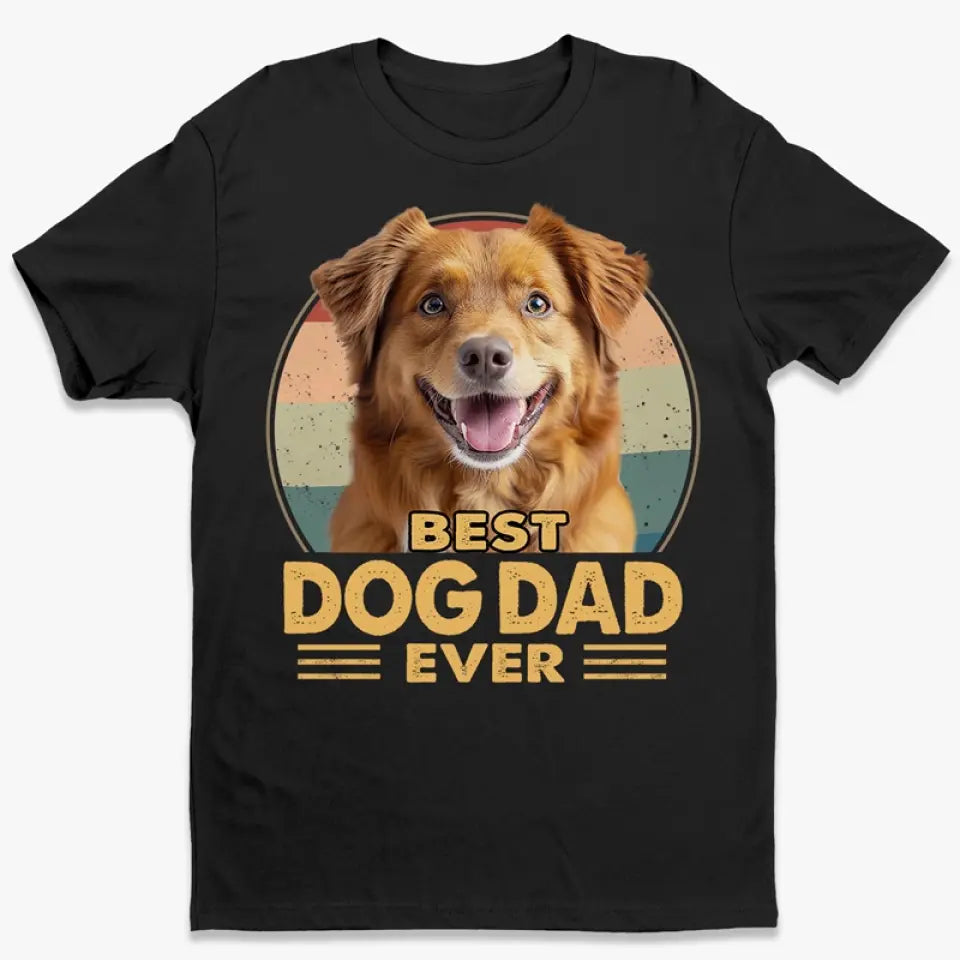La maison photo personnalisée est l'endroit où l'animal court pour vous saluer - T-shirt unisexe personnalisé pour chien et chat, sweat à capuche, sweat-shirt - Nouveauté, cadeau pour les propriétaires d'animaux, les amoureux des animaux AMZ