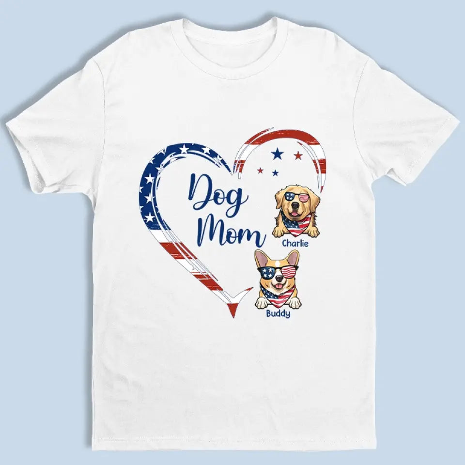 Les animaux dominent le monde - T-shirt, sweat à capuche et sweat-shirt unisexe personnalisé pour chien et chat - 4 juillet, cadeau pour les propriétaires et les amoureux des animaux