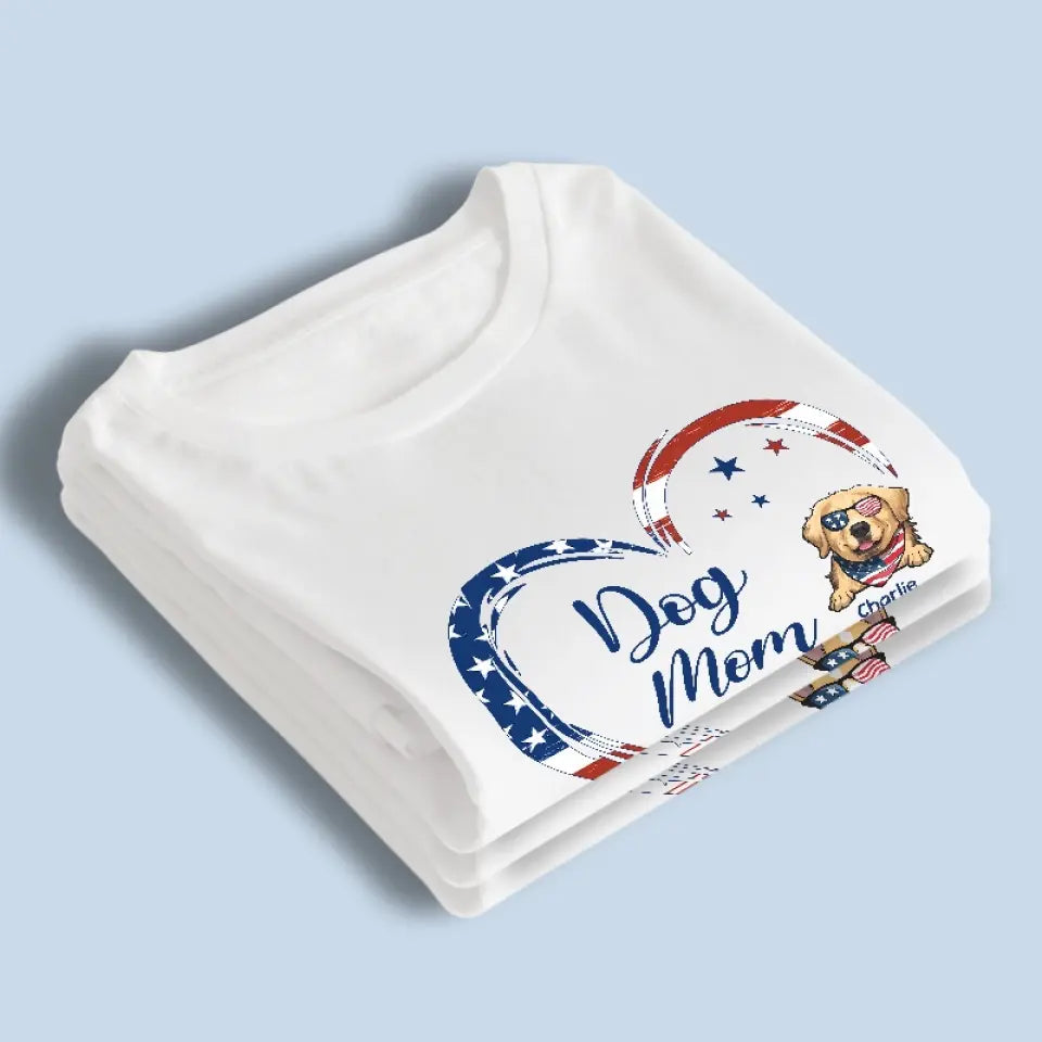 Les animaux dominent le monde - T-shirt, sweat à capuche et sweat-shirt unisexe personnalisé pour chien et chat - 4 juillet, cadeau pour les propriétaires et les amoureux des animaux