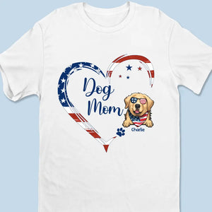 Les animaux dominent le monde - T-shirt, sweat à capuche et sweat-shirt unisexe personnalisé pour chien et chat - 4 juillet, cadeau pour les propriétaires et les amoureux des animaux