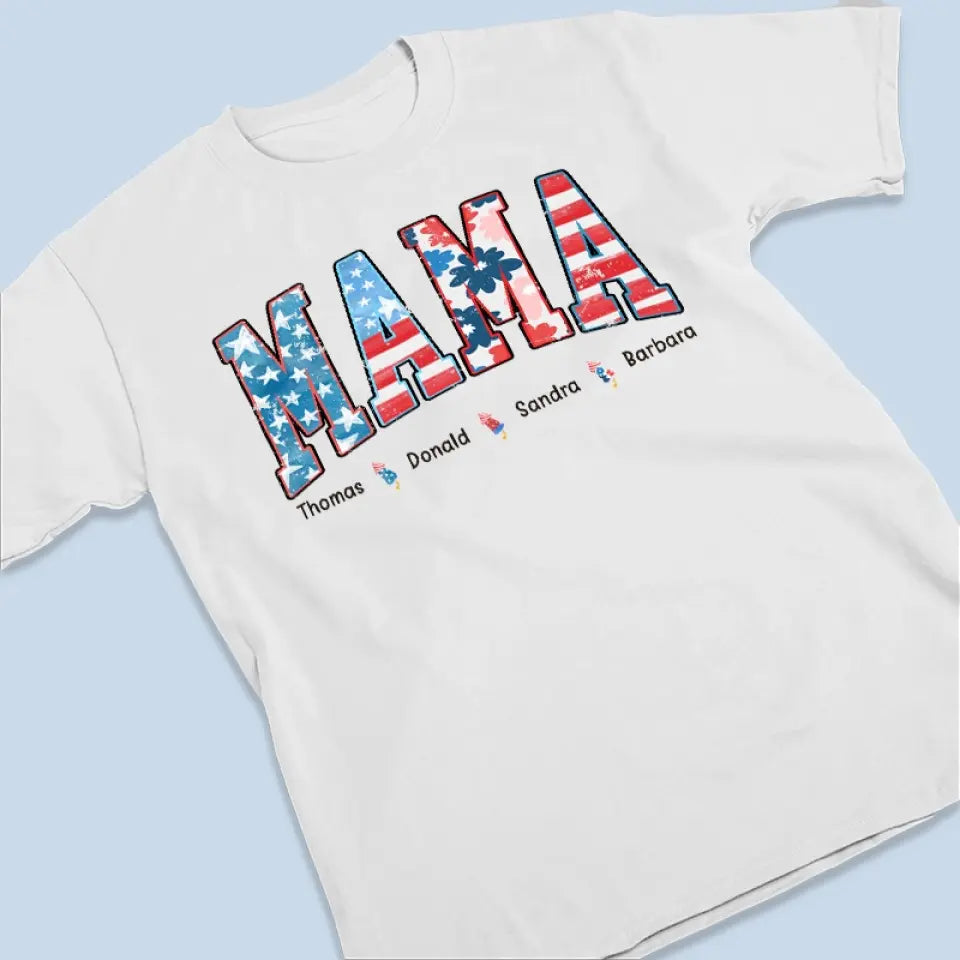 Nous nous déchaînons avec les feux d'artifice - T-shirt unisexe personnalisé pour la famille, sweat à capuche, sweat-shirt - 4 juillet, cadeau pour maman, grand-mère