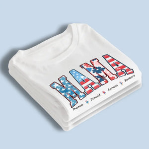 Nous nous déchaînons avec les feux d'artifice - T-shirt unisexe personnalisé pour la famille, sweat à capuche, sweat-shirt - 4 juillet, cadeau pour maman, grand-mère
