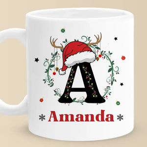 Noël est une saison de joie, d'amour et de bonne volonté pour tous - Tasse personnalisée pour ami - Cadeau de Noël pour les meilleurs amis, sœurs, membres de la famille