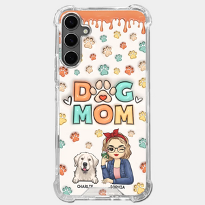 The Road To My Heart Is Filled With Paw Prints - Dog & Cat Personalized Custom 3D Inflated Effect Printed Clear Phone Case - Gift For Pet Owners, Pet Lovers