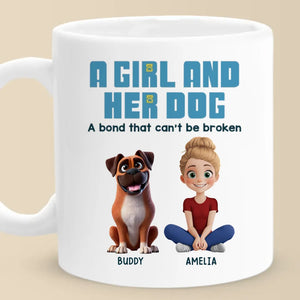 Dogs Make Lives Whole - Dog Personalized Custom Mug - Gift For Pet Owners, Pet Lovers