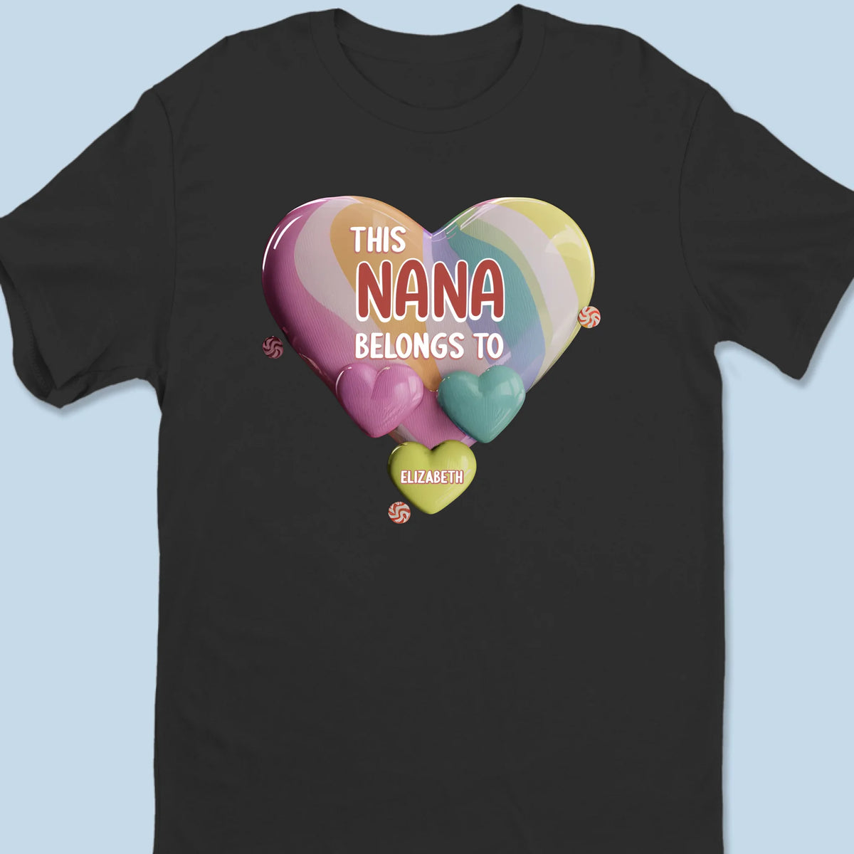 Chaque petit-enfant apporte de la joie à nos vies - T-shirt unisexe personnalisé pour la famille, T-shirt premium, sweat à capuche - Cadeau pour maman, grand-mère