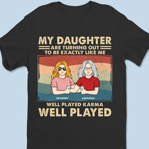 A Unique Way To Honor Her Special Role - Family Personalized Custom Unisex T-shirt, Premium T-shirt, Hoodie - Mother's Day, Gift For Mom, Grandma