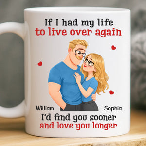Custom Mug - Personalized Anniversary Wedding Gifts For Husband And Wife, Him And Her - Love You, Annoyingly Forever
