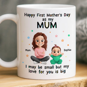 Custom Mug - Personalized Baby Shower, Gender Reveal Gifts For New Moms, New Dads, New Parents - Tiny Life Endless Love