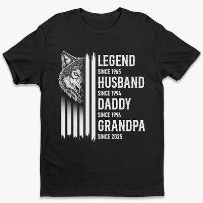 Custom Unisex T-shirt, Premium T-shirt, Hoodie - Personalized Birthday Gifts For Dad, Grandpa, Husband - Always My Hero