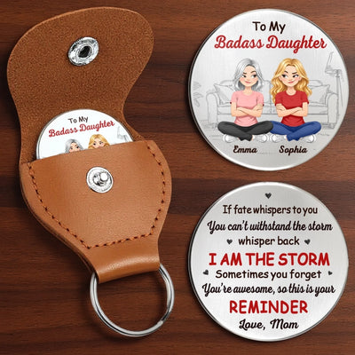 Custom Pocket Hug - Personalized Birthday Gifts For Daughter - Proud Of My Girl