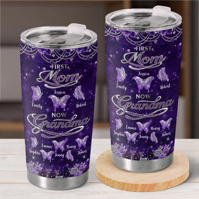 Custom Tumbler - Personalized Mother's Day Birthday Gifts For Mom, Grandma - The Heart Of Every Generation
