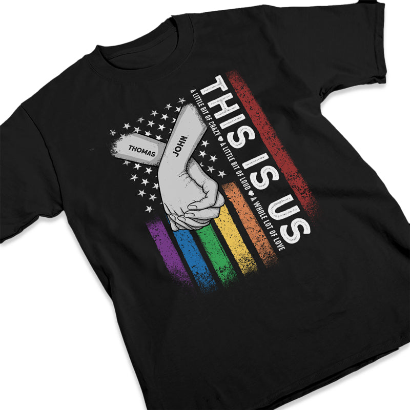 C'est nous, beaucoup d'amour - T-shirt unisexe personnalisé pour couple, sweat à capuche, sweat-shirt - Cadeau pour mari, femme, anniversaire, LGBTQ+