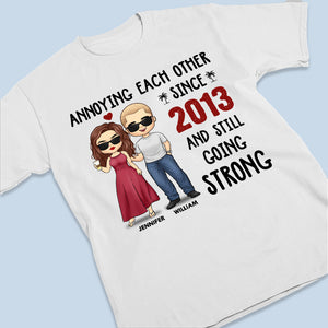 Tu es la prunelle de mes yeux - T-shirt unisexe personnalisé, sweat à capuche, sweat-shirt - Cadeau pour mari et femme, anniversaire