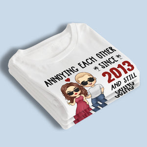 Tu es la prunelle de mes yeux - T-shirt unisexe personnalisé, sweat à capuche, sweat-shirt - Cadeau pour mari et femme, anniversaire