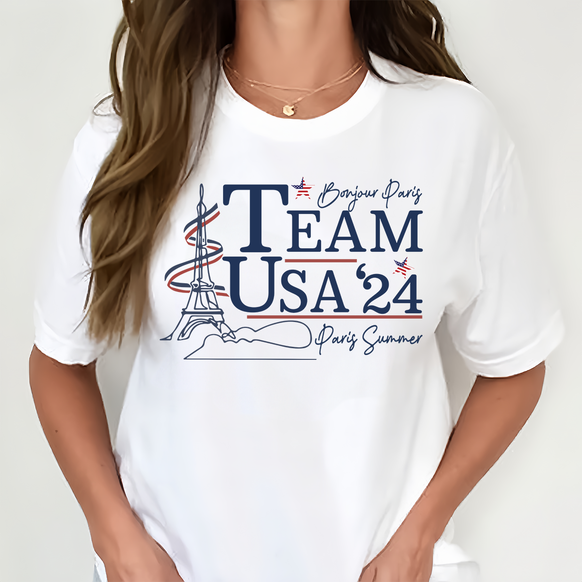 Dans les jeux comme dans la vie, un peu de chance fait beaucoup de bien - T-shirt, sweat à capuche et sweat-shirt des Jeux olympiques - Vacances olympiques, cadeau pour les membres de la famille et les meilleurs amis