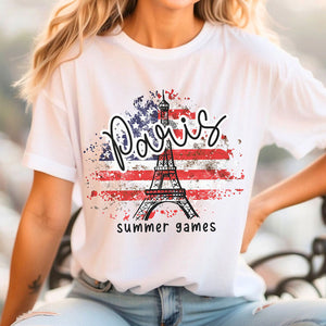 Jeux olympiques d'été de Paris - T-shirt, sweat à capuche et sweat-shirt - Vacances olympiques, cadeau pour les membres de la famille et les meilleurs amis