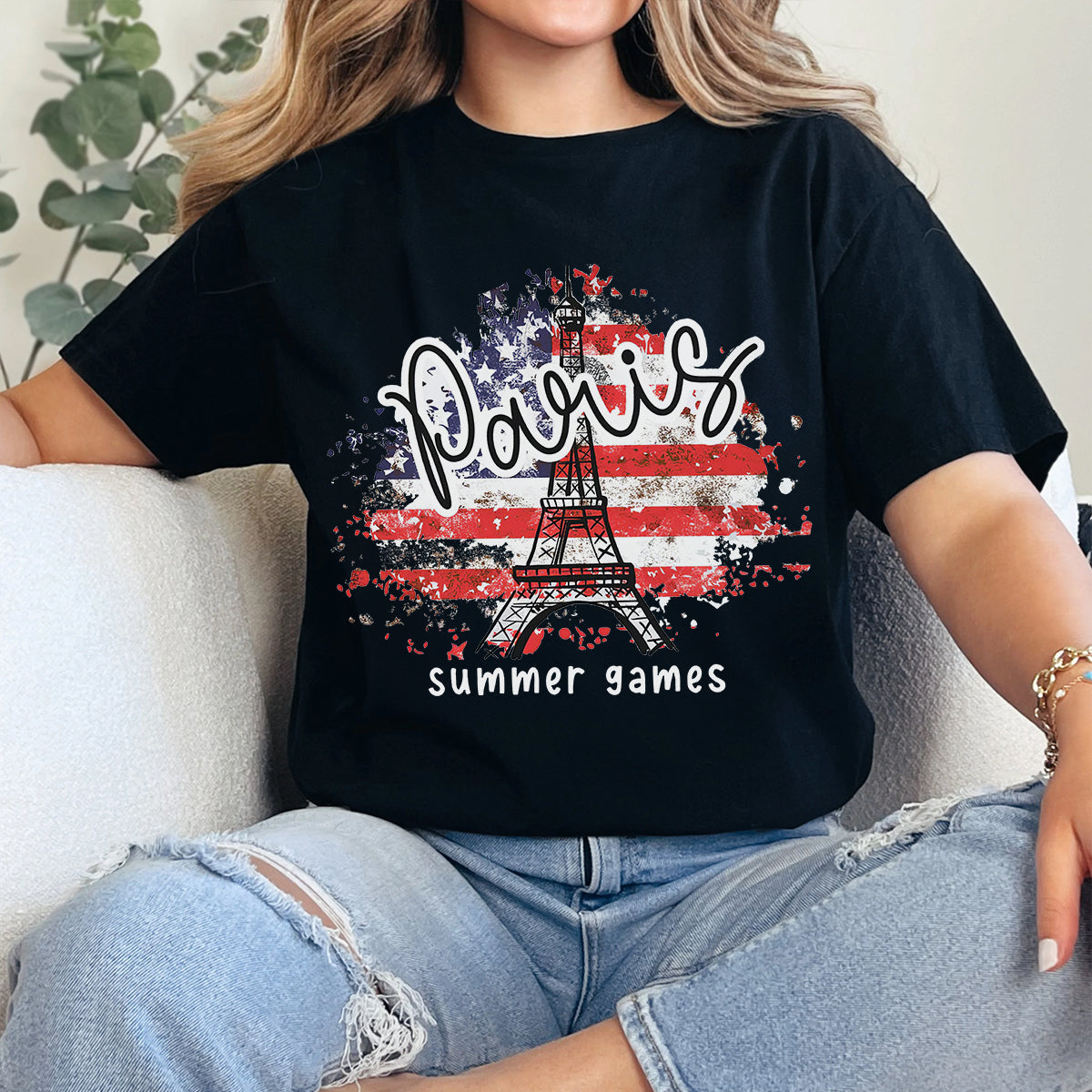 Jeux olympiques d'été de Paris - T-shirt, sweat à capuche et sweat-shirt - Vacances olympiques, cadeau pour les membres de la famille et les meilleurs amis