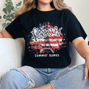 Jeux olympiques d'été de Paris - T-shirt, sweat à capuche et sweat-shirt - Vacances olympiques, cadeau pour les membres de la famille et les meilleurs amis