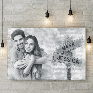 Custom Photo Be Lovers But Be Best Friends Too - Couple Personalized Custom Horizontal Canvas - Gift For Husband Wife, Anniversary