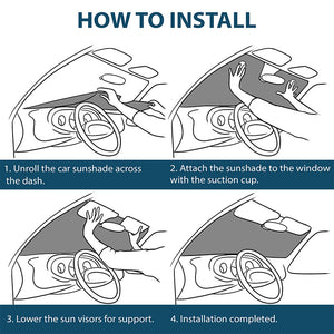 Life Is Better With The Dogs - Dog Personalized Custom Auto Windshield Sunshade, Car Window Protector - Gift For Pet Owners, Pet Lovers