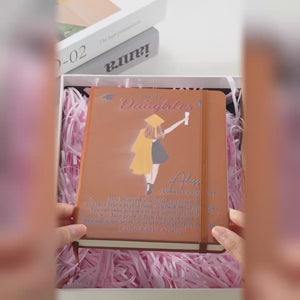 Vous pensiez pouvoir le faire, alors vous l'avez fait - Journal en cuir personnalisé pour la famille - Cadeau de remise de diplôme pour les membres de la famille, les frères et sœurs