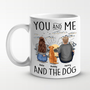 Toi, moi et les chiens - Mug personnalisé pour chien - Cadeau pour les propriétaires et les amoureux des animaux