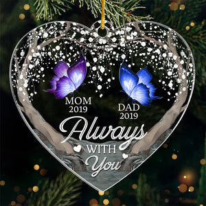 A Special Place In My Heart - Memorial Personalized Custom Ornament - Acrylic Heart Shaped - Christmas Gift, Sympathy Gift For Family Members, Pet Owners, Pet Lovers