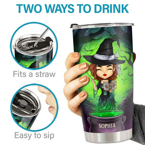 Je ne suis pas Sugar And Spice - Gobelet de sorcière personnalisé - Cadeau d'Halloween pour les sorcières, vous-même