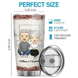 You Are The Only One I Want To Annoy For The Rest Of My Life - Couple Personalized Custom Tumbler - Gift For Husband Wife, Anniversary