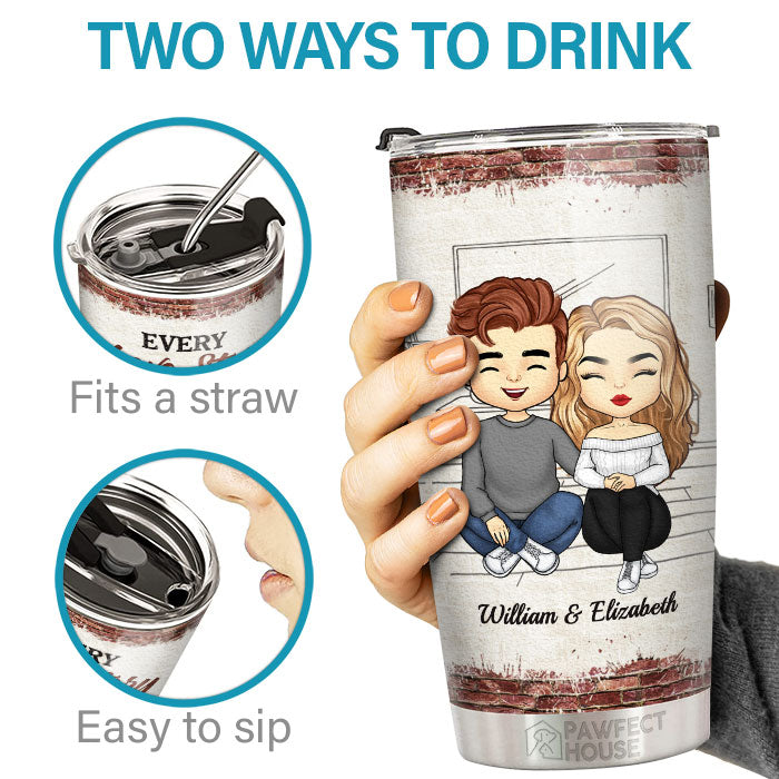 You Are The Only One I Want To Annoy For The Rest Of My Life - Couple Personalized Custom Tumbler - Gift For Husband Wife, Anniversary