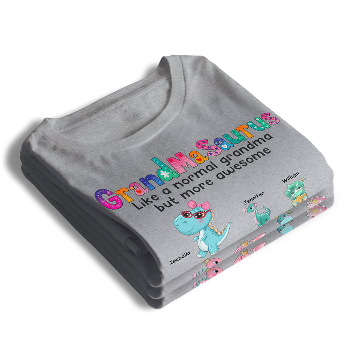 Comme une mère normale, mais en plus géniale - T-shirt unisexe personnalisé pour la famille, sweat à capuche, sweat-shirt - Cadeau de fête des mères, d'anniversaire pour maman, grand-mère