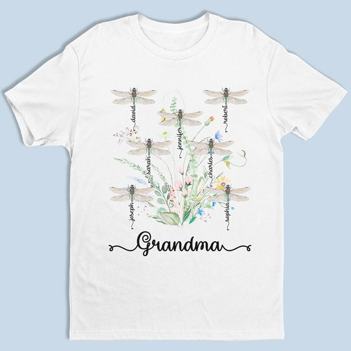 Les petits-enfants sont le dessert de la vie - T-shirt, sweat à capuche et sweat-shirt unisexe personnalisé pour la famille - Cadeau d'anniversaire pour maman, grand-mère