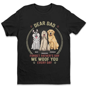Petits chiots, grand monde - T-shirt unisexe personnalisé, sweat à capuche, sweat-shirt - Fête des pères, cadeau pour les propriétaires d'animaux et les amoureux des animaux