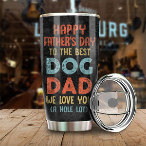 À notre meilleur papa chien - Gobelet personnalisé - Cadeau pour la fête des pères